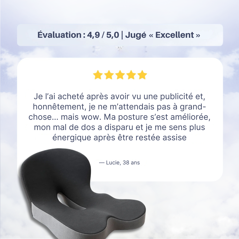 OrthoSit™- L’assise qui prend soin de votre dos